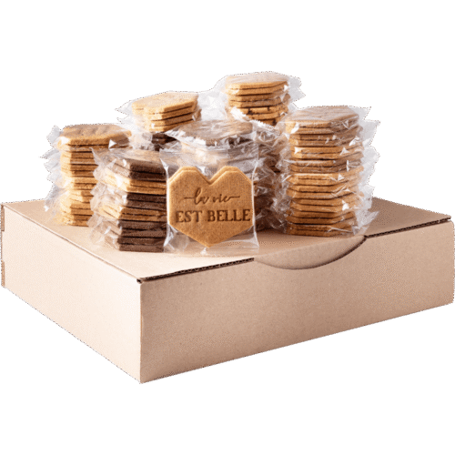 Main visual mots positifs a croquer 180 biscuits